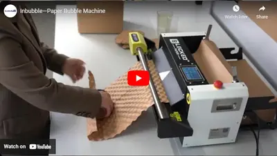 Máquina de burbujas de papel de Inbubble