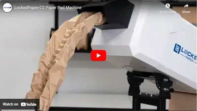 Máquina de almohadilla de papel LockedPaper-C2