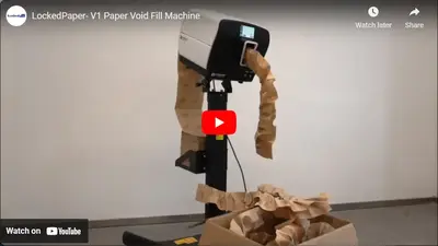 Máquina de llenado vacío de papel LockedPaper- V1