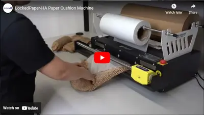 Máquina de cojín de papel LockedPapel-HA