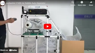 Seperador automático de burbujas de aire LockedAir ET400