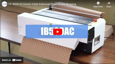 Cortador eléctrico LP -IB500 AC en relieve papel-envoltura de burbujas