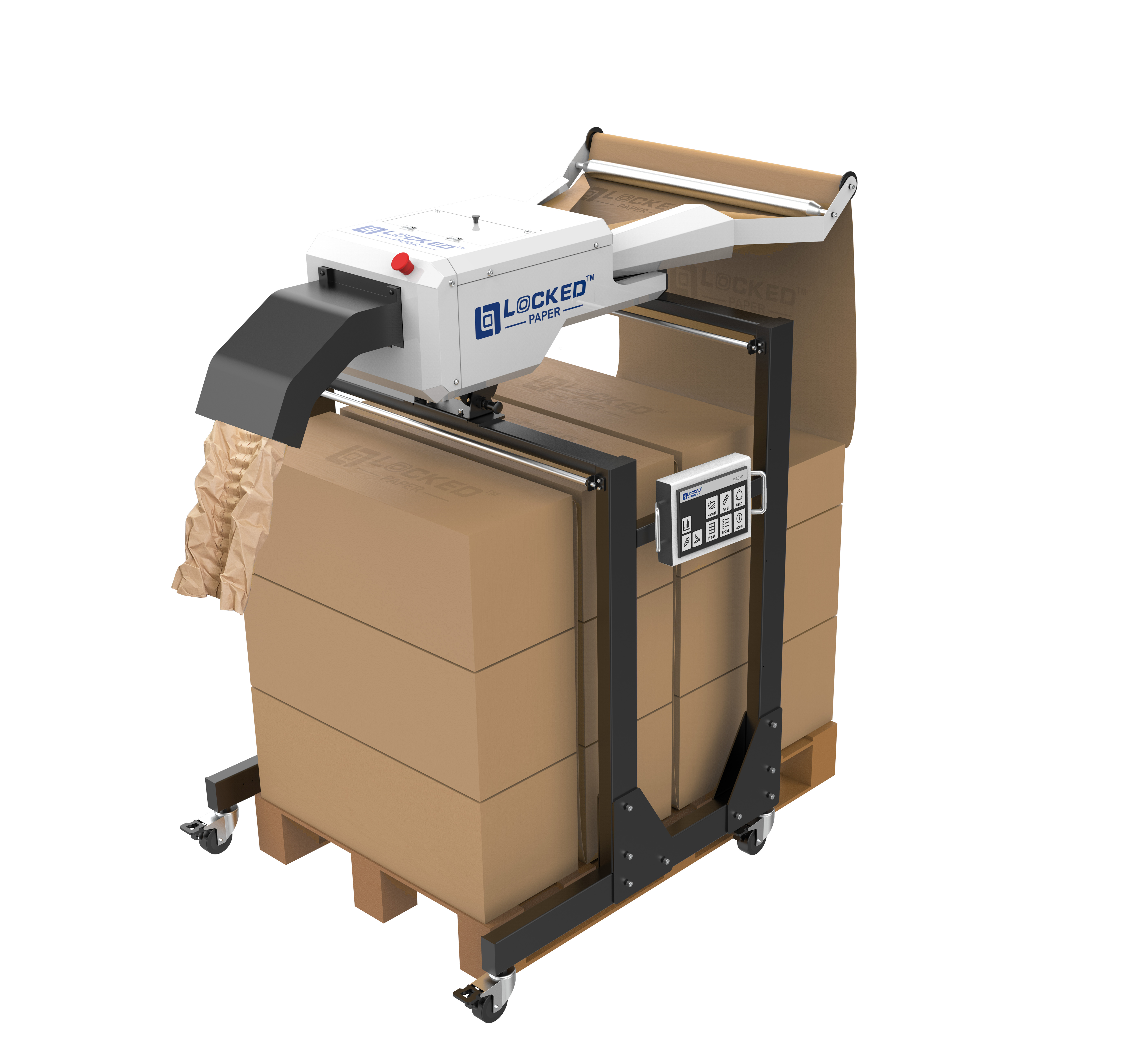 Sistema de almohadillas de papel anchas LP-C2